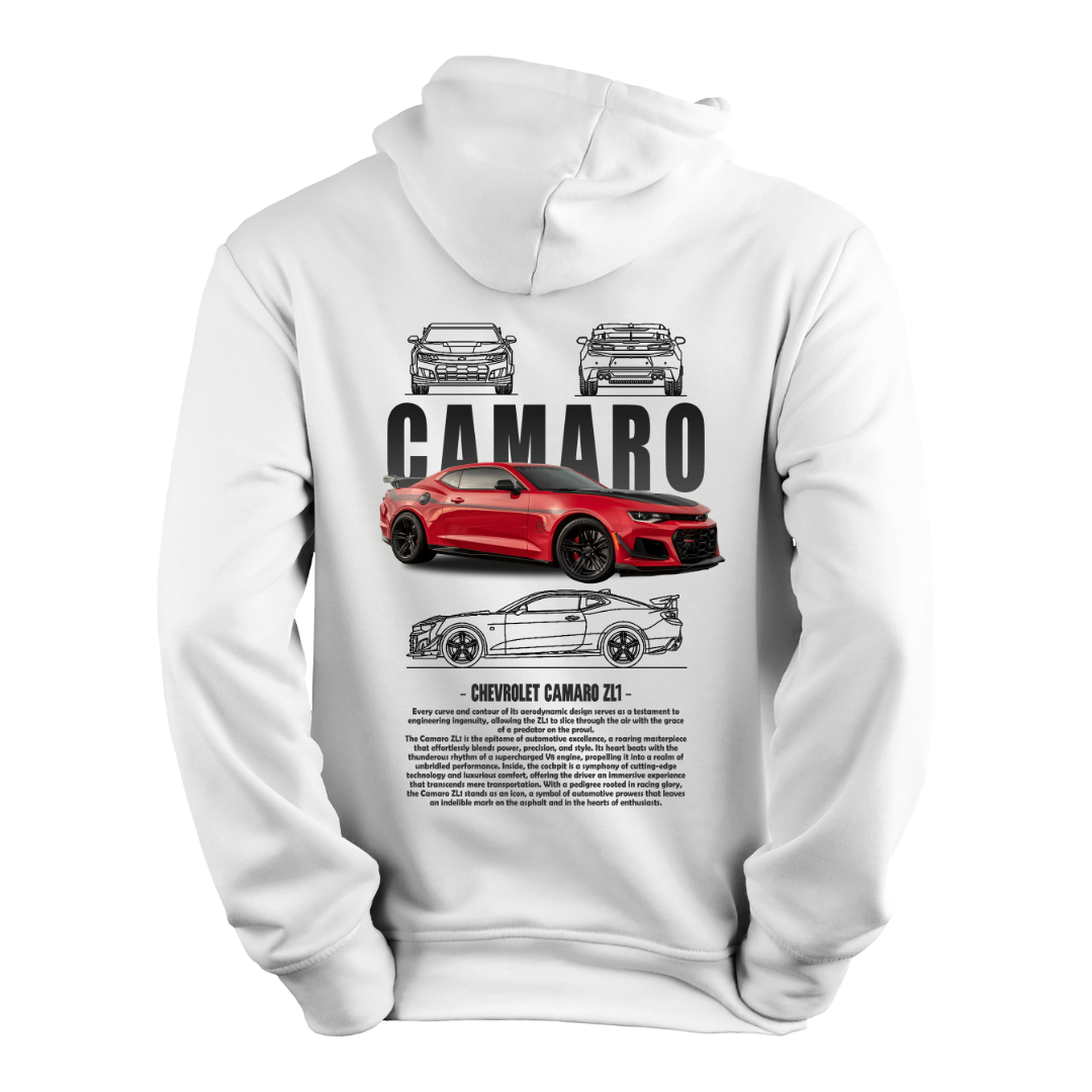 Sudadera Camaro rojo