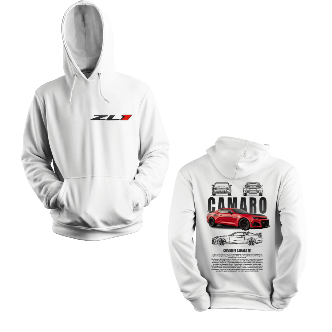 Sudadera Camaro rojo