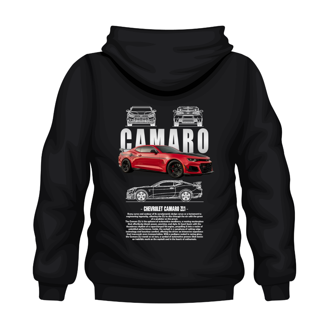 Sudadera Camaro rojo