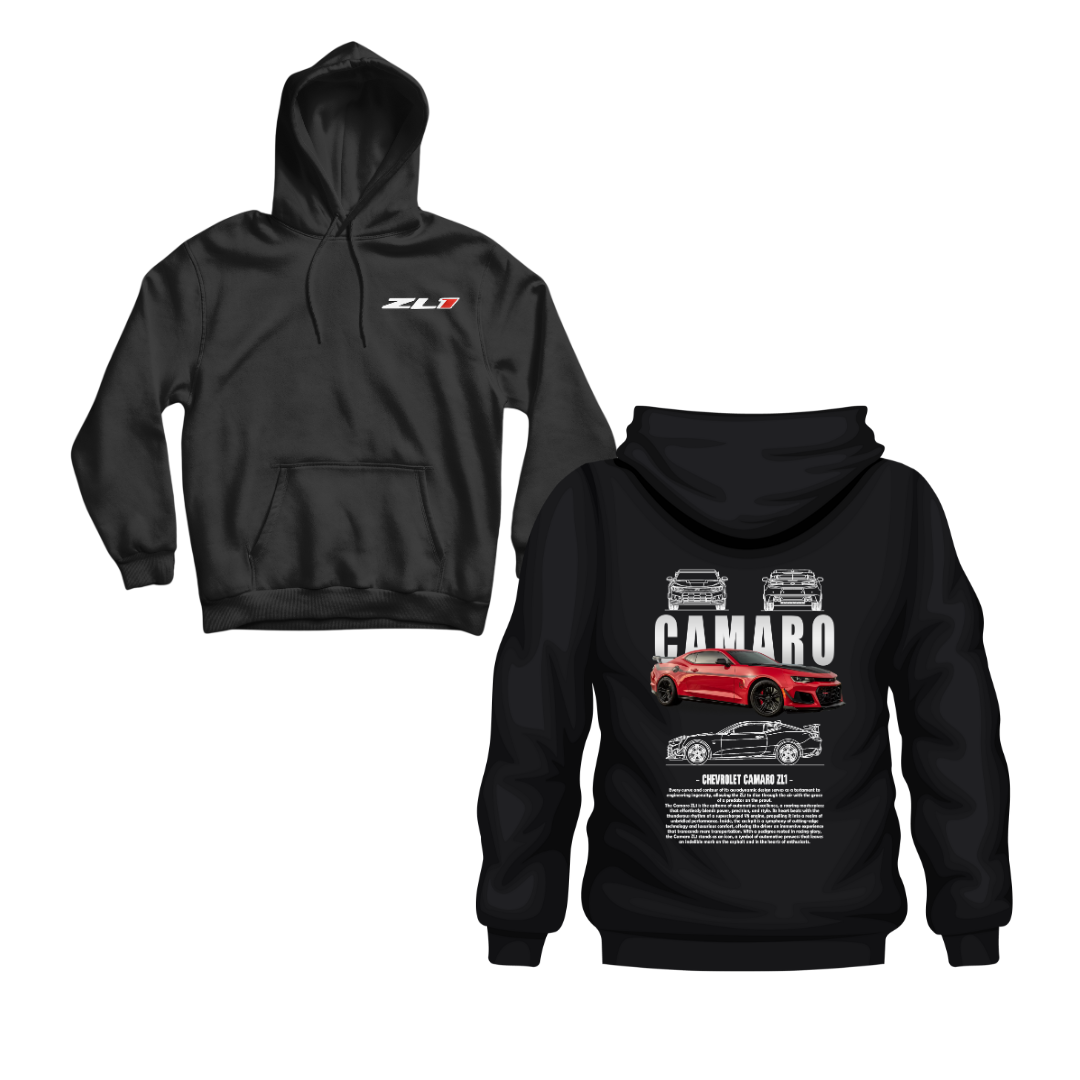 Sudadera Camaro rojo