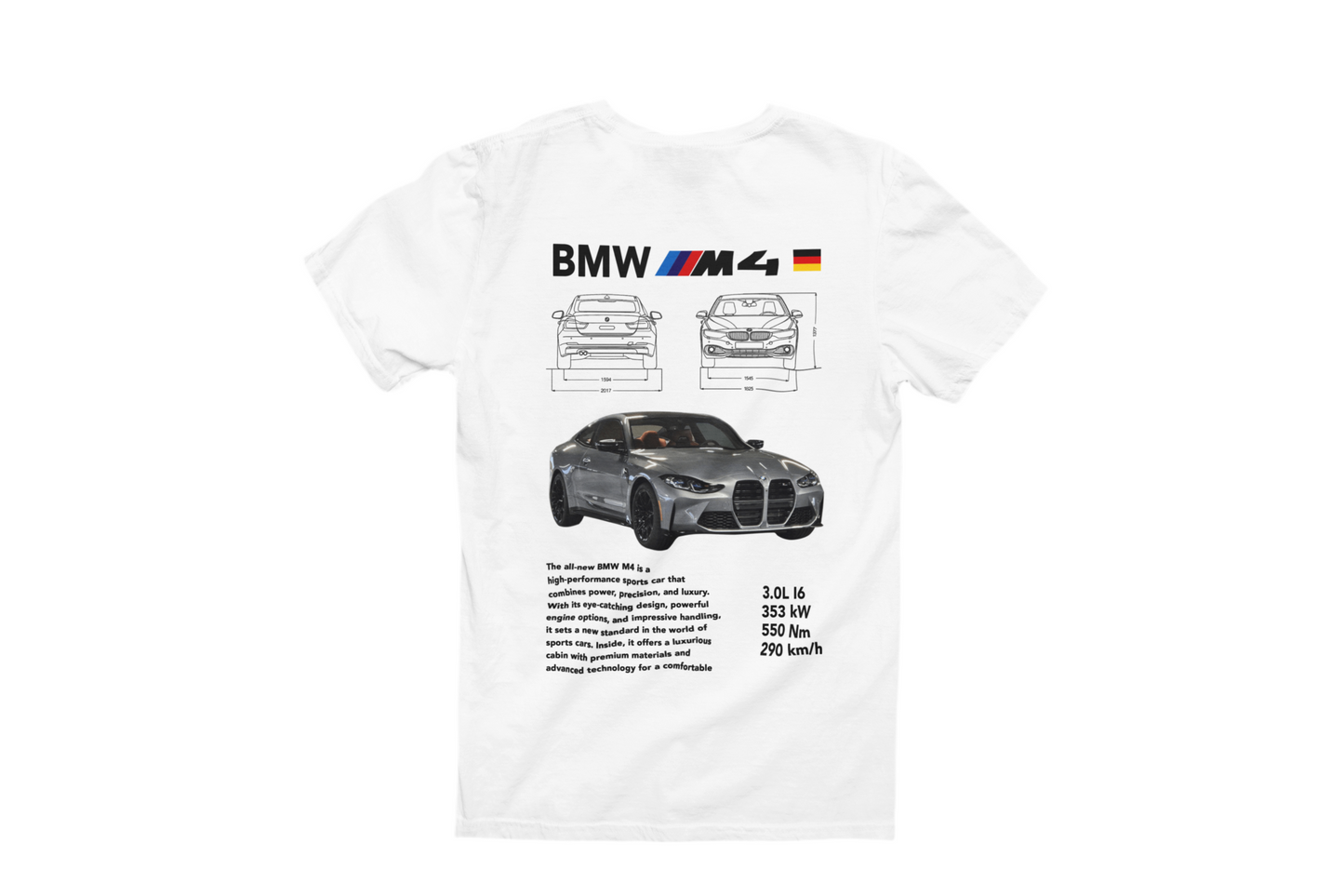 Camiseta M4 Gris