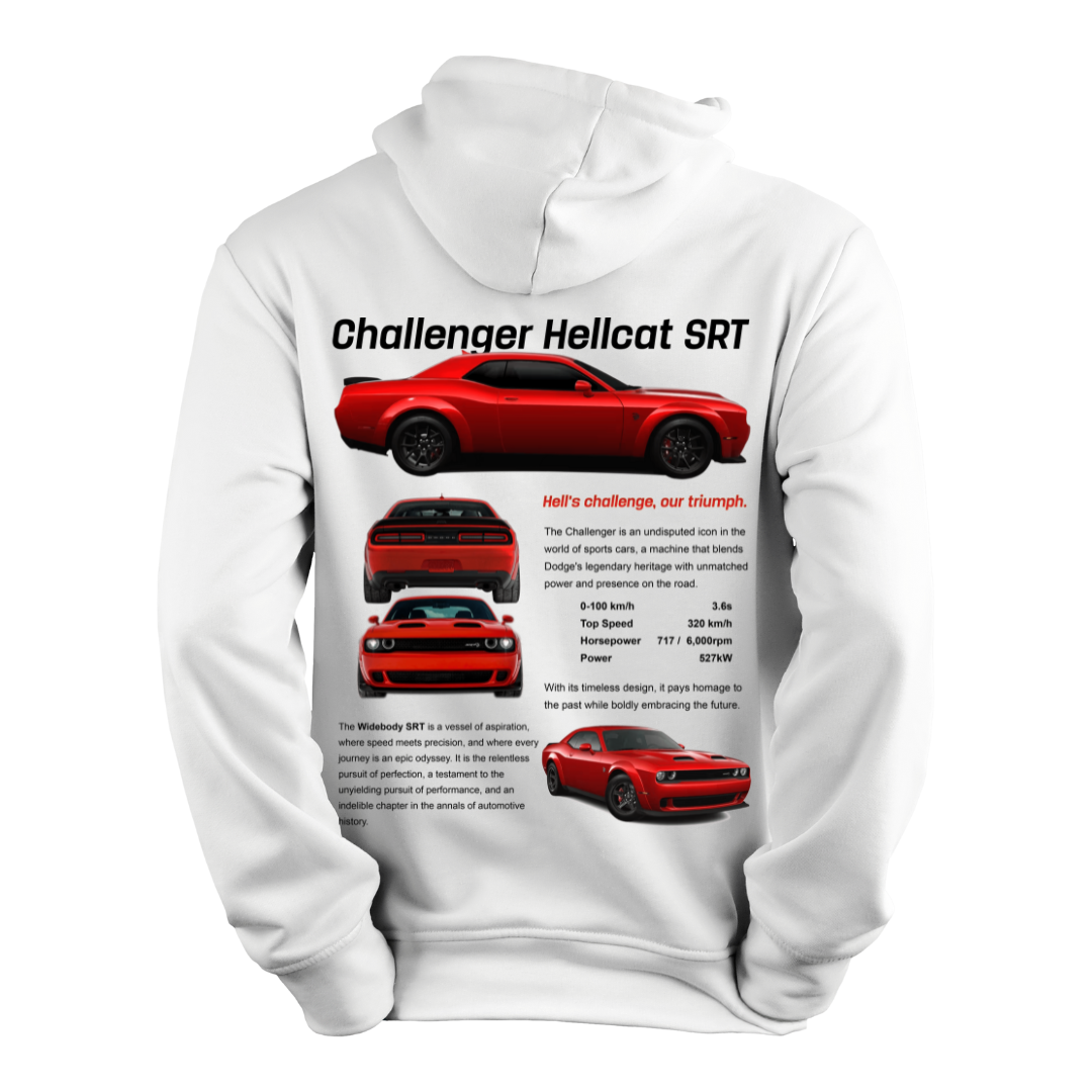 Sudadera Challenger Hellcat Rojo