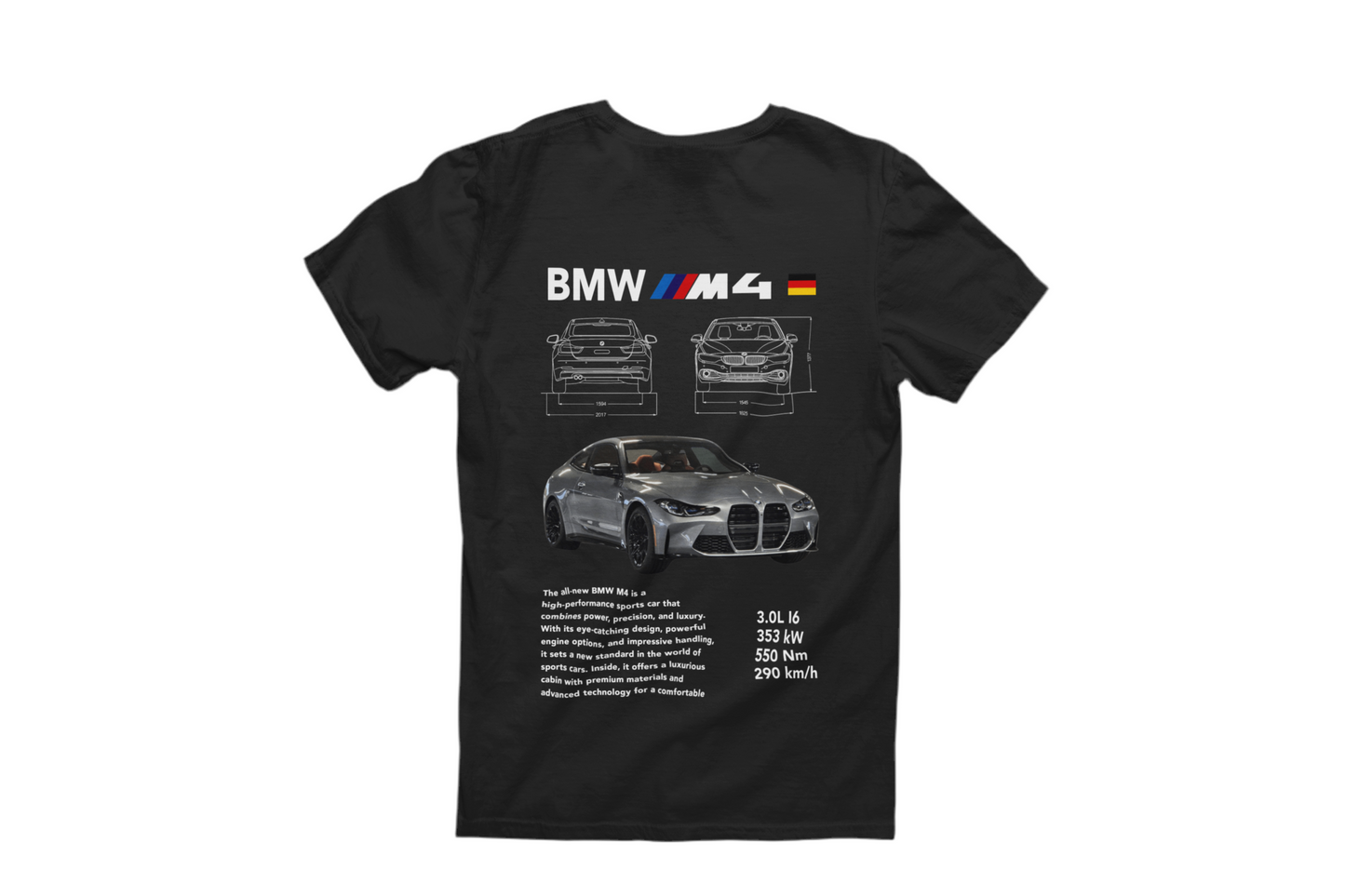 Camiseta M4 Gris