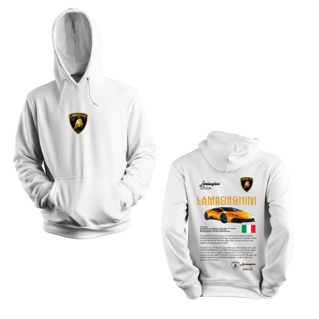 Sudadera Koenigsegg Lamborghini Naranja