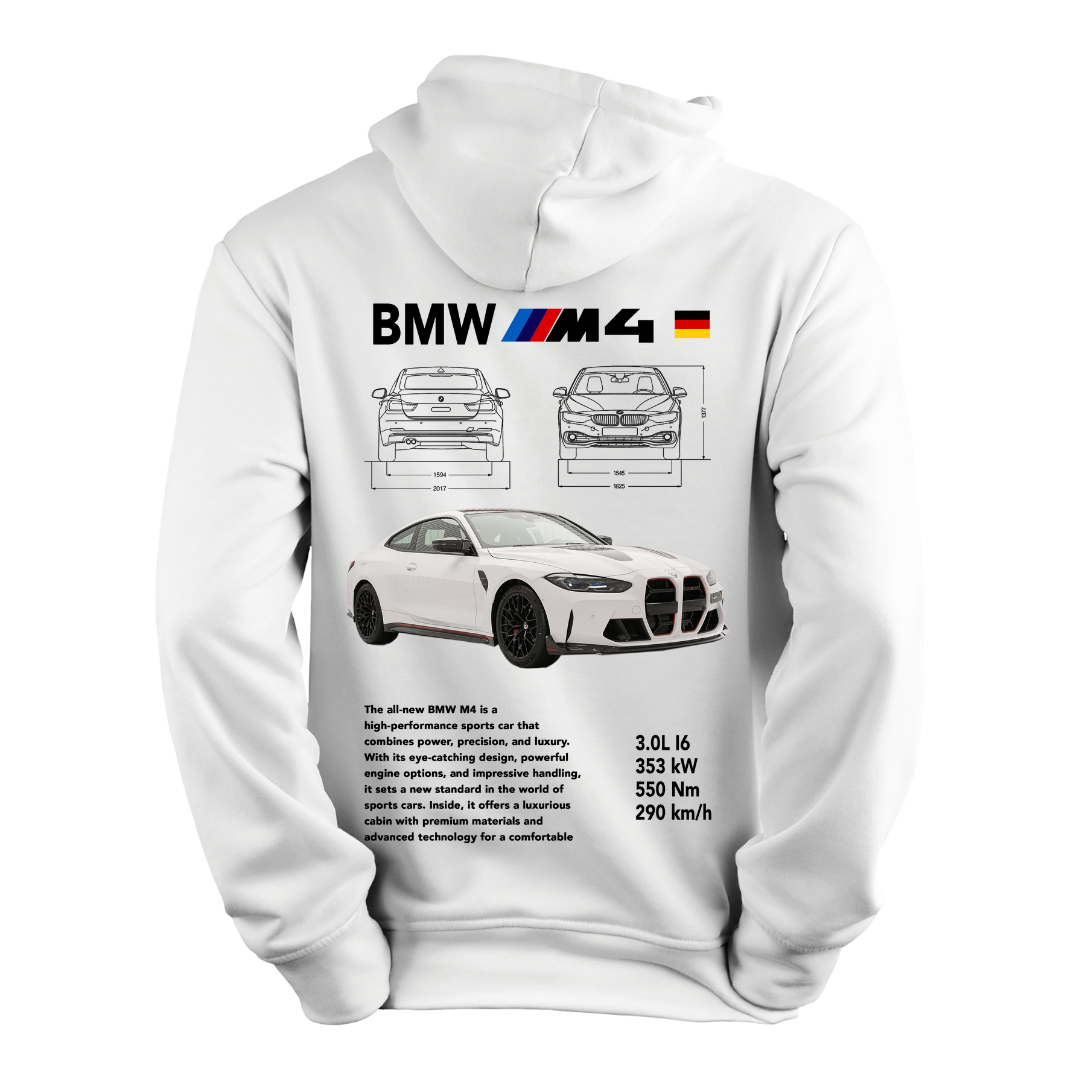 Sudadera BMW F4 blanco