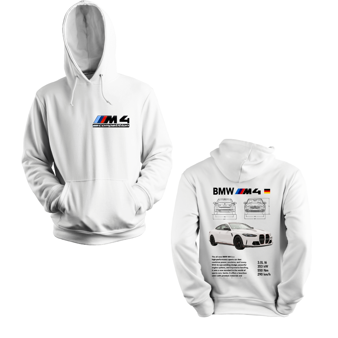 Sudadera BMW F4 blanco