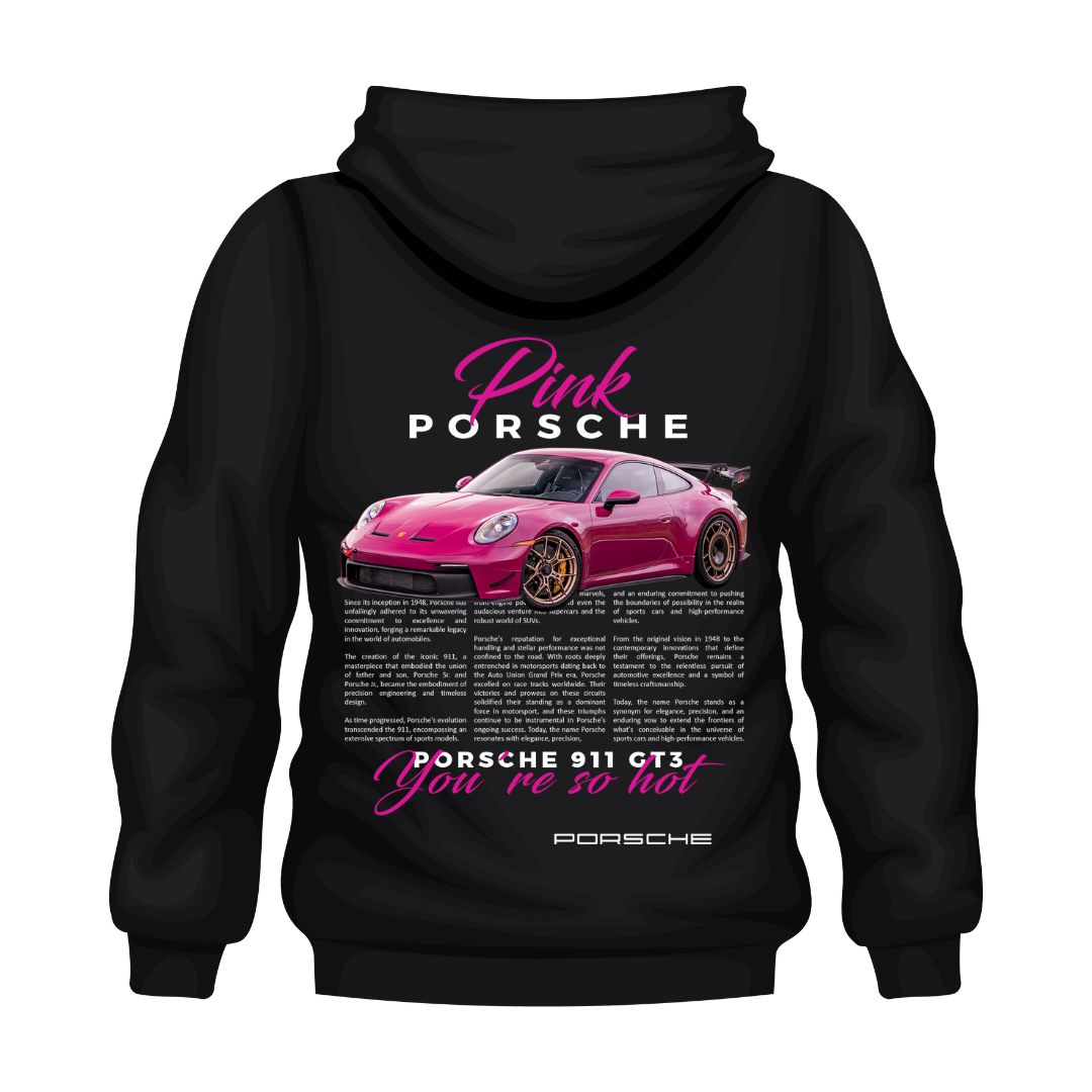 Sudadera Porsche Pink 911